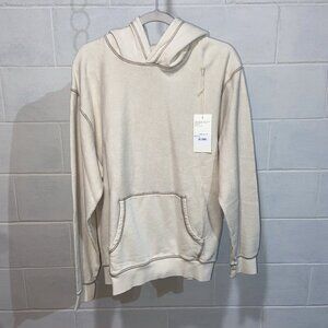 Mate the label‎ Women's Endeavor Pioneer Terry Hoodie M/L Bone Activewear Lounge